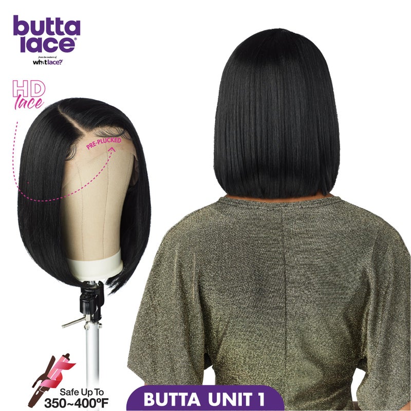 Sensationnel Butta Lace Wigs - Unit 1 Extra Wide 5 Inch Deep Parting Synthetic Preplucked Hairline Glueless Lacefront (2 DARKBROWN) - Image 4